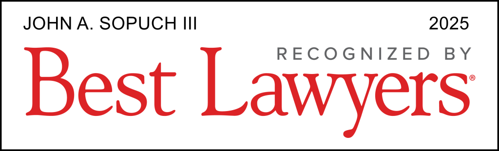 John A. Sopuch III recognized by Best Lawyers for 2025